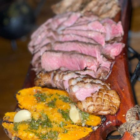 בשרים באירוע על האש