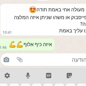 המלצה